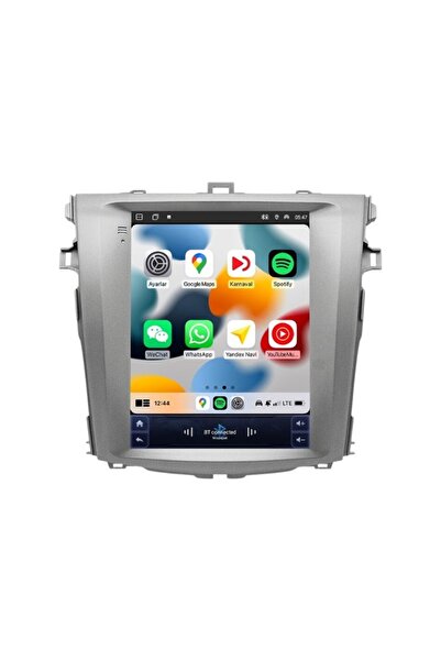 Genel Markalar Toyota Corolla Tesla Ekran 2007-2013 Uyumlu 4+64 Carplay Andro...