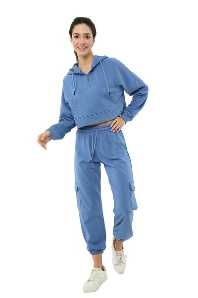 Scorp Cool Women's Bottom Tracksuit Indigo