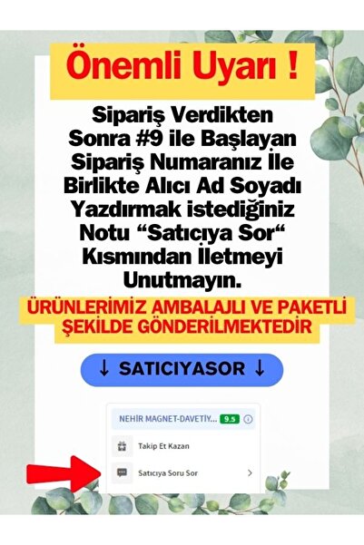 Nehir 50 Adet (KARTLI VE JELATİNLİ) Düğün Nişan Söz Nikah Mevlüd Sünnet Hediyesi  Hediyelik Magnet Açacak