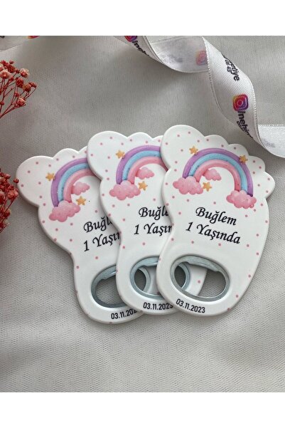 Nehir (10 ADET) Ayak Açacak Magnet-yeni Doğan,6ay Kınası, Nişan,nikah,söz,kın...