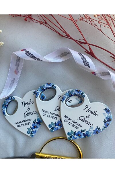 Nehir (10 ADET) KALP AÇACAK MAGNET-YENİ DOĞAN,6AY KINASI, NİŞAN,NİKAH,SÖZ,KINA,SÜNNET HEDİYESİ