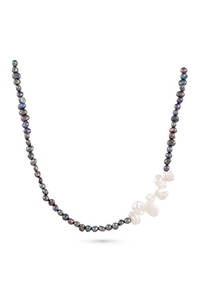 Ecru Atelier Cassia Siyah İnci Kolye