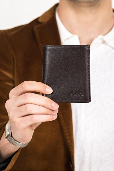 Necati Çanta Чоловічий гаманець з натуральної шкіри Kibar