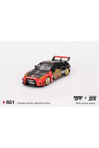 mini gt 164 رطل-Silhouette Works Gt Nissan 35Gt-Rr Barong Mgt00651-R