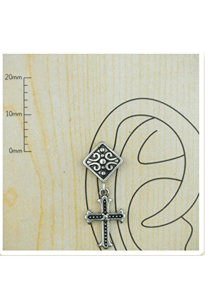 Bylin %100 316 L Cerrahi Çelik Gotik Piercing - Bar Uzunluğu: 6mm-Kalınlığı 1...