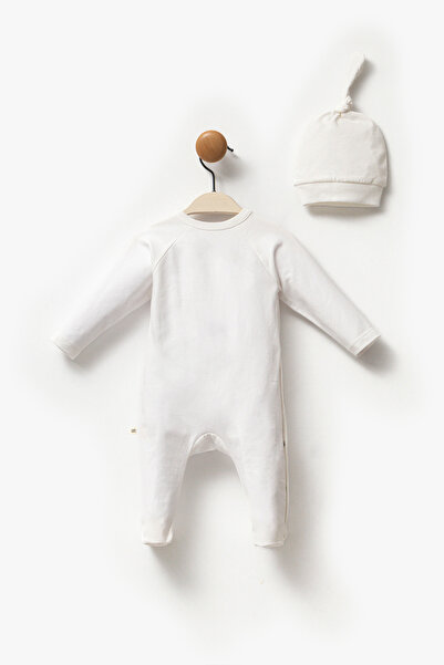 Moi Noi Unisex Newborn Baby Hat Rompers 2-Pack