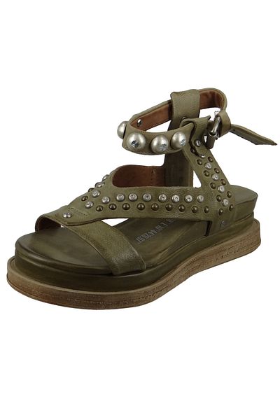 A.S.98 Damen Römer-Style Sandalen Lagos 2.0 A15011-0201-6487 Grau Africa Leder