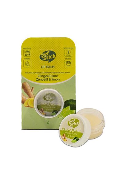 ŞEF Lemon Jar Ginger Stick Lip - 10 ml