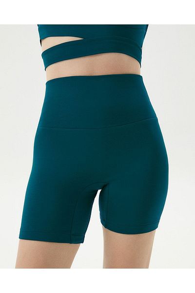Ayma Active Pantaloni scurți pentru femei, cu talie înaltă, fără sudură, cu ulei
