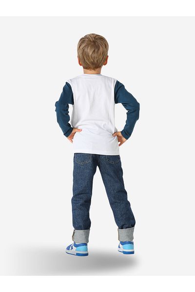 Casabony Pirate Denim Trousers + T-Shirt Set