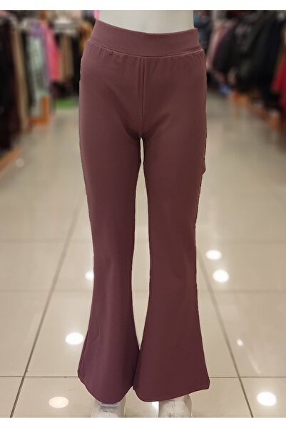 Yonca Çocuk Ci̇velek 0113 children's i Flared i Corded Fabric ayt girl's pant...