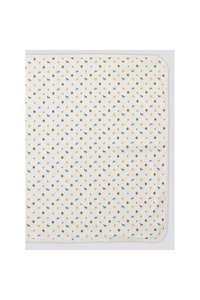 U.S. Polo Assn. Base. Polo Men's Blanket - Cream Color
