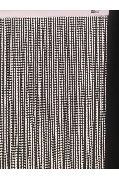 özdeğer home 90X184 White 5mm Spacing Door Curtain Door Ornament Chain Curtain Balcony Kitchen Garden Curtain