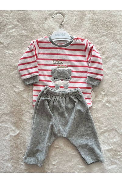 Bebitof Cute Fox 2-Piece Velvet Set 80111.06