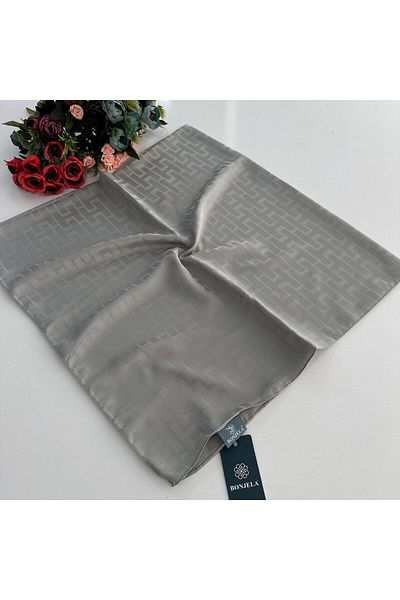 Bonjela Βαμβακερό κασκόλ Lux Jacquard JPB0416