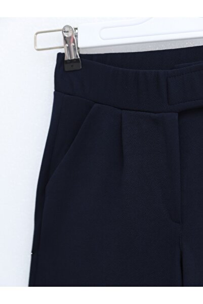 Modamorfo Брюки з резинкою на талії, трубчастими штанинами та деталями з тканини - Laci