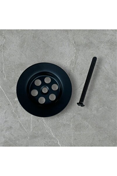 İSAOĞLU YAPI Siyah Lavabo Sifonu Siyah Lavabo Süzgeci Bütün Lavabolara Uygun ...