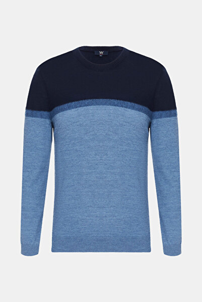 W Collection LACİVERT TRİKO KAZAK