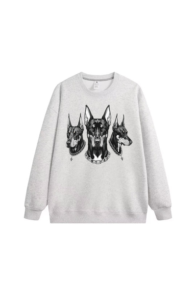 Drippy Jesenski muški džemper Nemački doberman Štampano dugih rukava T-shirt ...