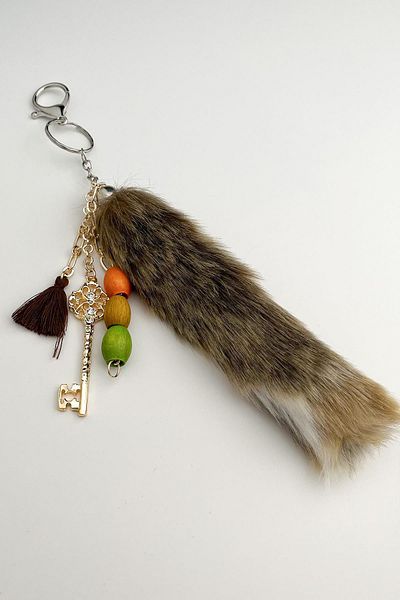 Modex Colorful Key Figured Feather Bag Accessory (17cm)