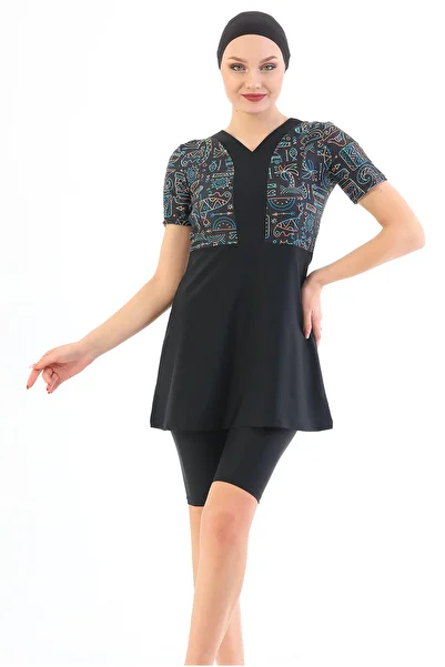 Remsa Mayo Ημικαλυμμένο μαγιό Lycra 2316 Nil Black