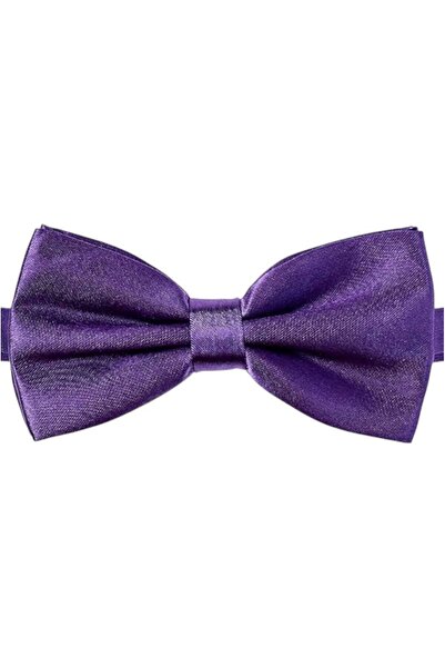 Uniquetrenders Women's Solid Color Satin Bow Tie