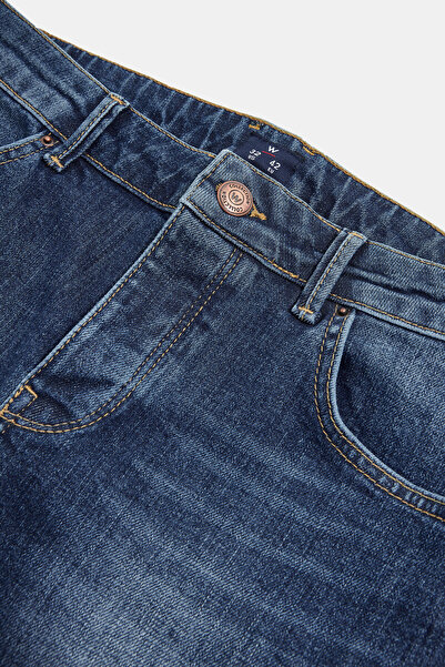 W Collection LACİVERT SLIM JEAN PANTOLON