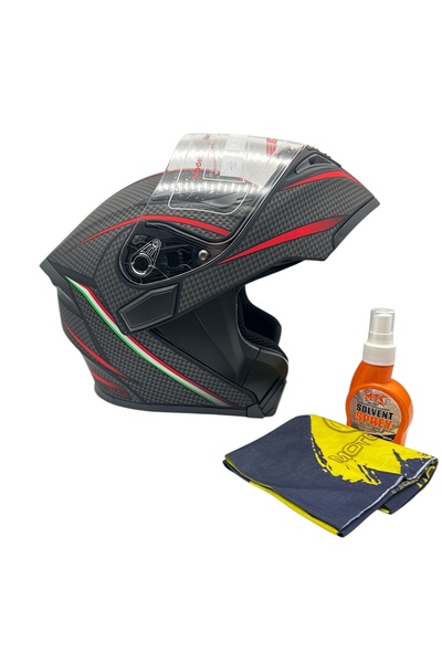 MOTO NEO MOTONEO VCAN JK902 ÇENE AÇILIR MOTOSİKLET KASKI (BUFF VE JANT TEMİZL...