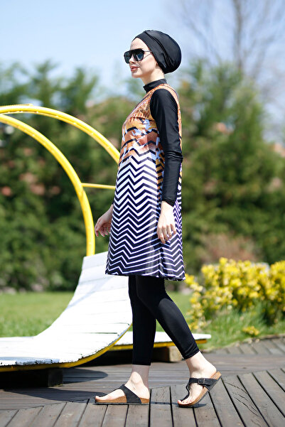 Remsa Mayo Design Full Covered Hijab Swimsuit Antique