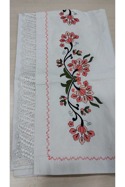 Papatyam Machine Work One-Piece 100 X 210 cm Lace Flush Rope