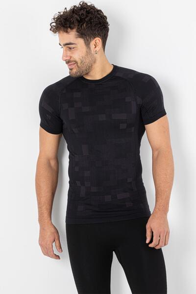 MioFit Men's Lightweight Running Short Sleeve Seamless Sports T-Shirt