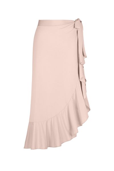 Remsa Mayo 15 Colored Lactable Ruffle Spanish Pareo Skirt