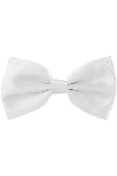 Uniquetrenders Papion de damă din satin de culoare uni