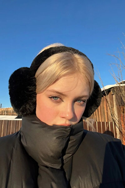 KARAASLAN Siyah Peluş Kulaklık