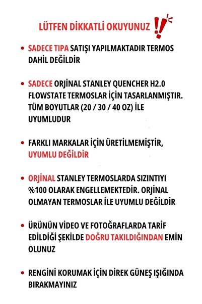 Mamastuff Quencher Uyumlu Sızdırmaz Silikon Tıpa - Beyaz