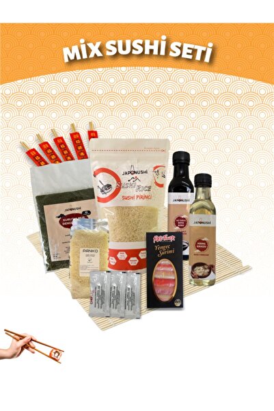 Greatwall Mix Sushi Seti / Sushi Seti Hazırlama Rehberi Ile