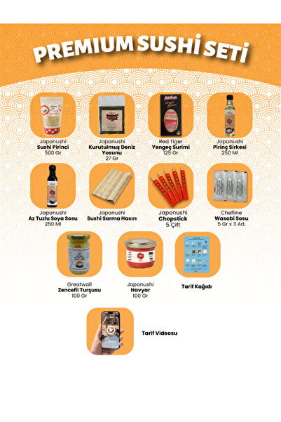 SUSHİSEPETİ Premium Sushi Seti
