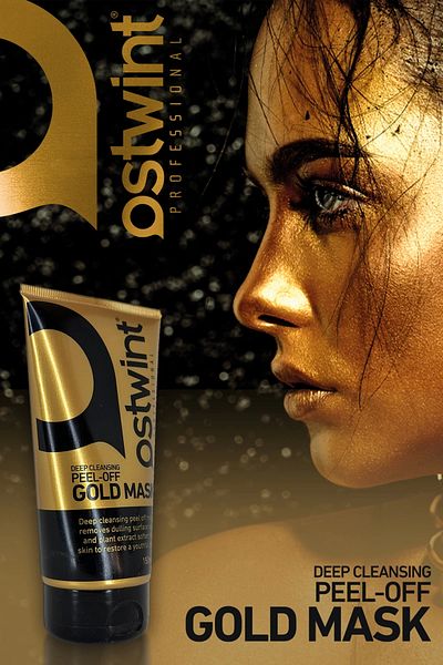 Ostwint Professional Peeling Gel, Peelable Gold Mask 150ml Brightening, Revitalizing, Smoothing