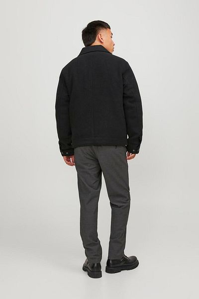 Jack & Jones Men's Wool Blended Seasonal Jacket - Blubaxter