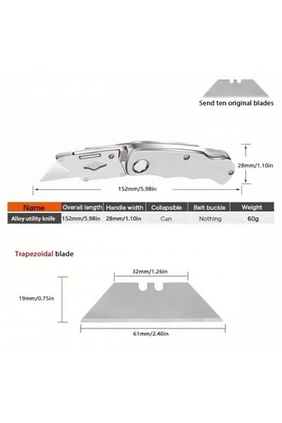 PERİBOİA Periboia Carpet Utility Knife