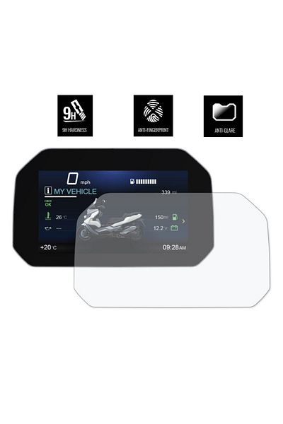Engo Bmw R 1250 Gs Adventure Matte Screen Protector 6.5 Inch