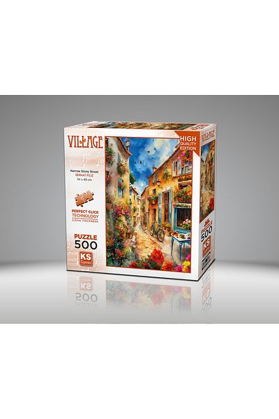 Ks Games Narrow Stony Street 500 Piece Puzzle