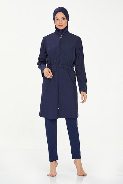 REMSA Μαγιό Hijab Full Covered Agata 8070 Dark Navy Blue