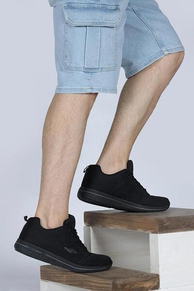 Jump 24938 Men's Black Walking Running Sneakers
