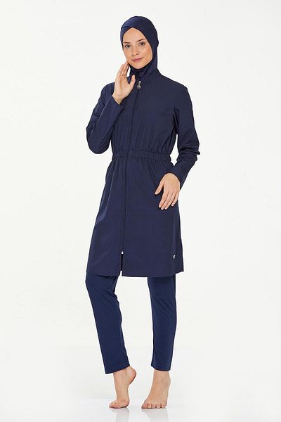 REMSA Μαγιό Hijab Full Covered Agata 8070 Dark Navy Blue