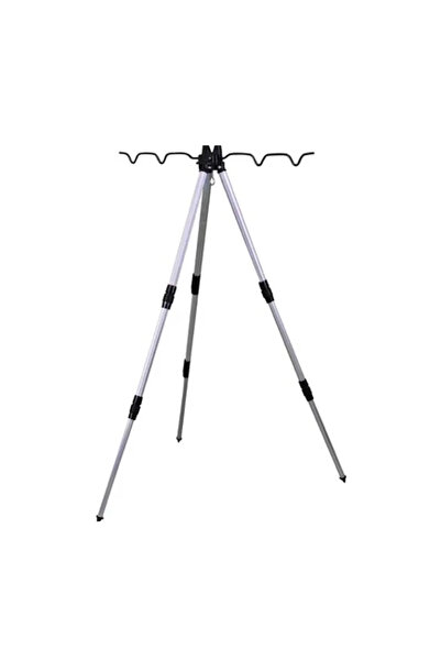 FİSH MASTER Aliminyum Teleskopik Katlanır Kamış Dayama ( Tripod ) Taşıma Çantalı