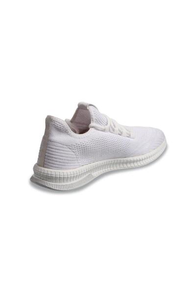 M.P. Mp Knitstride Comfort Erkek Bağcıklı Beyaz Sneaker