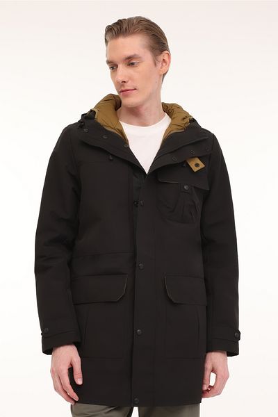 lumberjack Мъжко дълго палто ML RAPTOR 3RPTR01 4PR, черно