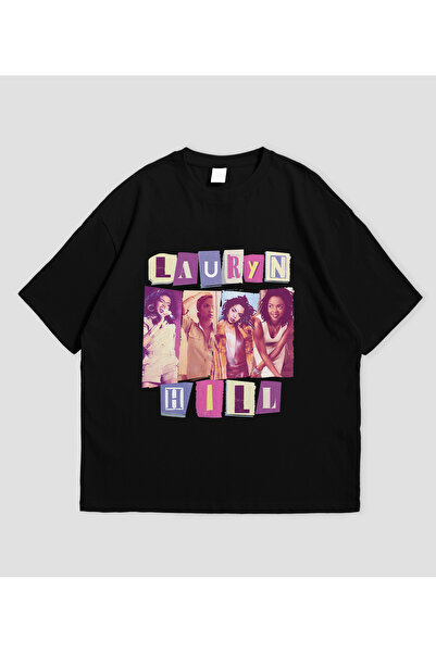 SVART WEAR Lauryn Hill - Tricou retro unisex oversize