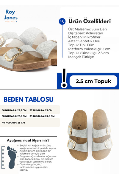 Roy Jones Astral Shine Ergonomic Stylish Women's Sandals